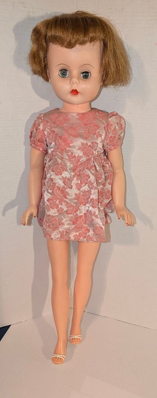 Vintage Allied Eastern 29" All Vinyl 50s Fashion Doll AE 251 12